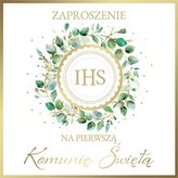 Zaproszenie Komunia (10szt)