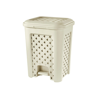 Odpadkový koš ARIANNA 18L krémová