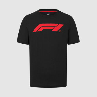 Volnočasové tričko Formule 1 černé - Puma - M