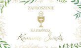 Zaproszenie Komunia (10szt)