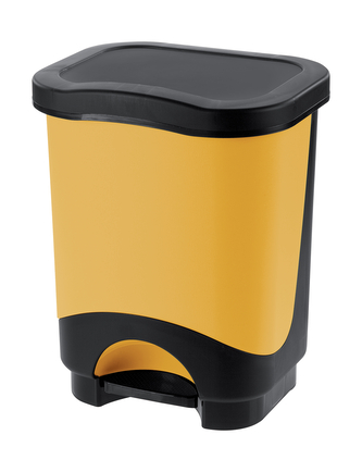 Koš pedálový IDEA 8L oranžová