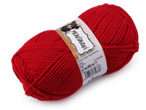 Pletací příze medvídková 100 g - 1 ks - 15 (85004) červená