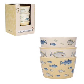 DABDAHL Miska porcelánová 10 cm SADA 3 KS POSALA62J02 DYBDAHL KIUB