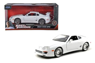 Model Rychle a zběsile Toyota Supra 1995 1:24 white