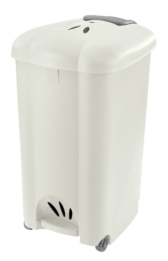 Odpadkový koš CAROLINA 30 l bílá