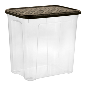 Box ARIANNA 30L s víkem hnědá
