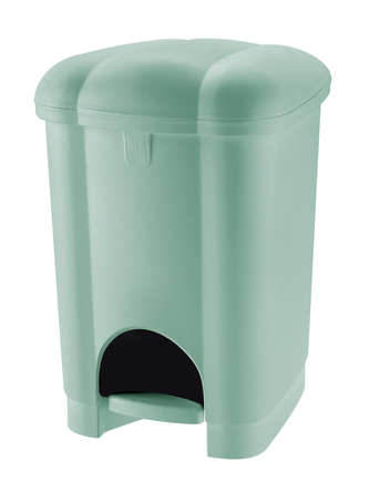 Odpadkový koš CAROLINA 16 l s vnitřní nádobou černá/zelená