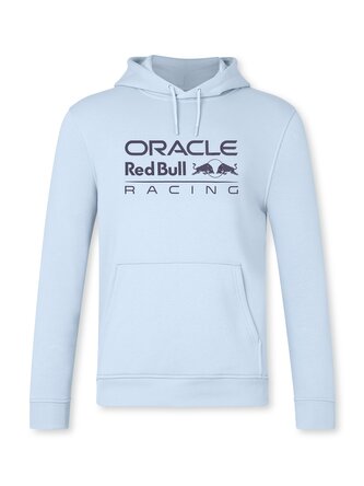 Volnočasová mikina s kapucí Red Bull Racing F1 s logem ORBR světle modrá - S