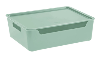 Úložný box BELLA XXL s víkem - 9,15 l zelená