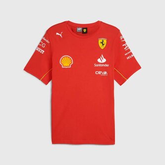 Týmové tričko Scuderia Ferrari F1 červené - M