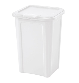 Koš na tříděný odpad s víkem COVER LINE 44L ,bílá