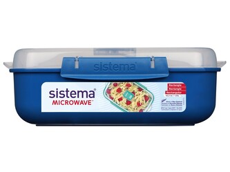 Sistema® Microwave™ Krabička na ohřev jídla 1,25 l, modrá