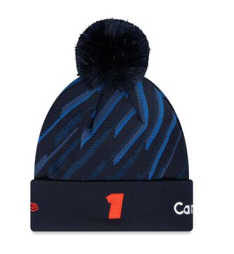 Red Bull Racing F1 dětská týmová zimní čepice Max Verstappen - 5-6 let