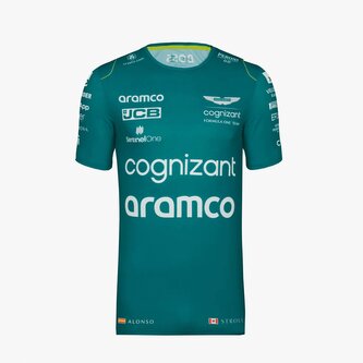 Aston Martin F1 Team týmové triko Sponsor - XL