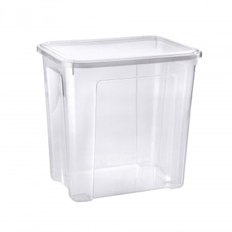 Úložný box COMBI s víkem 30 l transparentní