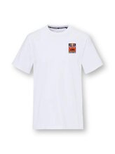 KTM Red Bull Racing volnočasové tričko s logem bílé - XXL