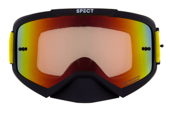 Red Bull Spect motokrosové brýle EVAN černé s červeno-žlutým sklem