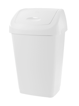 Odpadkový koš AURORA 50 l bílá