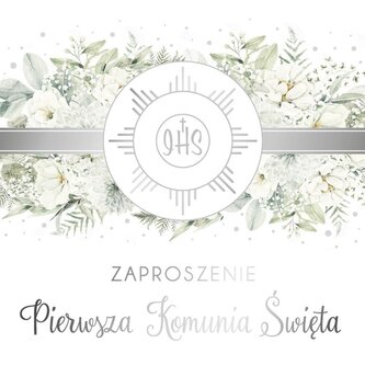 Zaproszenie Komunia (10szt)