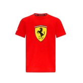 Scuderia Ferrari F1 dětské volnočasové triko s velkým logem červené - 152 CM