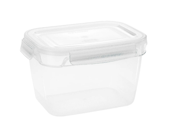 Dóza na potraviny obdélník FRESH LOCK 1,9L transparentní