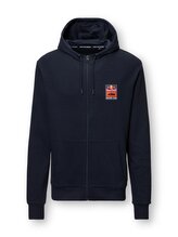 KTM Red Bull Racing volnočasová mikina s kapucí tmavě modrá - S