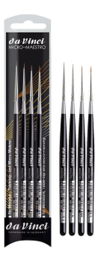 Sada štětců daVinci 4210 Micro-Maestro, kuna Kolinsky