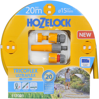 Zavlažovací hadice 20m Tricoflex Ultraflex 15mm s příslušenstvím