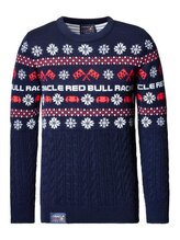 Zimní svetr Oracle Red Bull Racing - vánoční edice - S