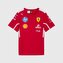 Týmové tričko Scuderia Ferrari F1 s logy sponzorů - L