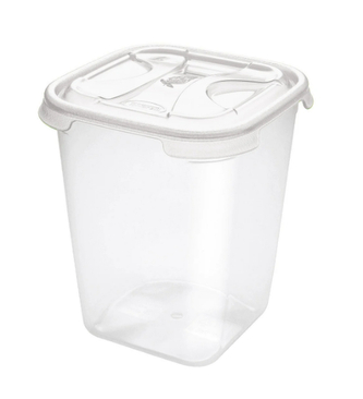 Dóza na potraviny NUVOLA 4,75 l čtverec bílá