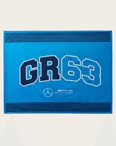 Mercedes AMG Petronas F1 vlajka George Russell modrá