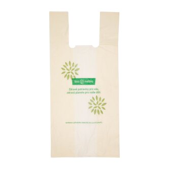 Taška z odbouratelného plastu česká   BIO NEBIO