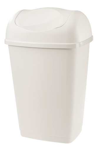 Odpadkový koš GRACE 50L bílá