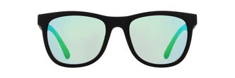 Red Bull Spect sluneční brýle ECOS černé se zelenými skly