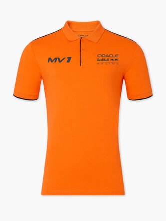 Volnočasová polokošile Max Vestappen MV1 oranžová - L