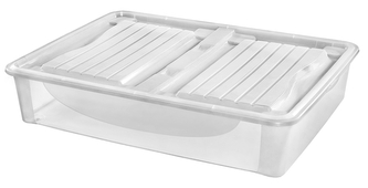 Úložný box DODO STOCK-BOX 56,4 l transparent