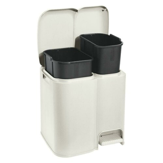 Koš na tříděný odpad PATTY 2,13+8L bílá