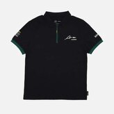 Polokošile Fernando Alonso X Aston Martin volnočasová černá - M