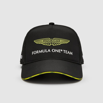 Týmová kšiltovka Aston Martin F1 Team černá
