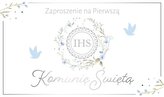 Zaproszenie Komunia (10szt)