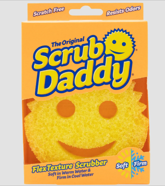 Houbička Scrub Daddy Original žlutá