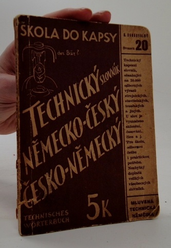 Škola do kapsy technický slovník německo-český česko-německý 5k