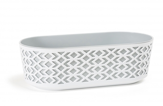 LAMELA, truhlík AZTEK 600 mm, šedý