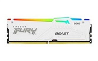 Kingston FURY Beast EXPO DDR5 16GB 6400MHz CL32 1x16GB RGB White
