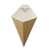 Kornout na hranolky ECO 300ml 40ks kapsa na dip