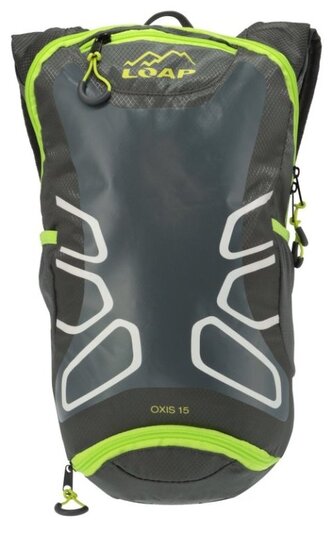 batoh LOAP OXIS 15 šedo/zelený