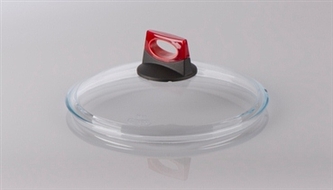 Mehrzer, Poklice z borosilikátového skla 24 cm, odolná do 550°C,  je vhodná na všechny pánve Mehrzer 24 cm