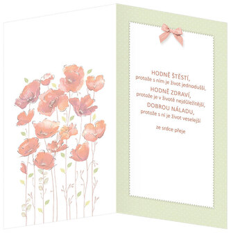 Karnet z kopertą Życzenia 15-6457, Argus