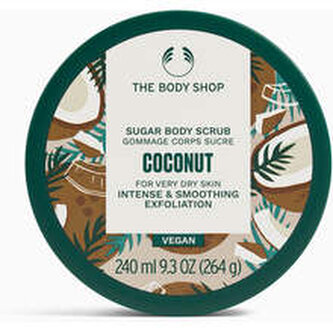 The Body Shop Sugar Body Scrub Coconut - Tělový peeling pro suchou pokožku 240 ml pro ženy